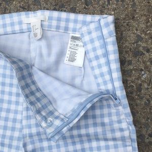 baby blue plaid pants